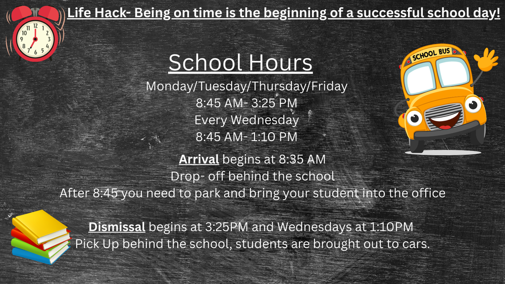 MES School Hours