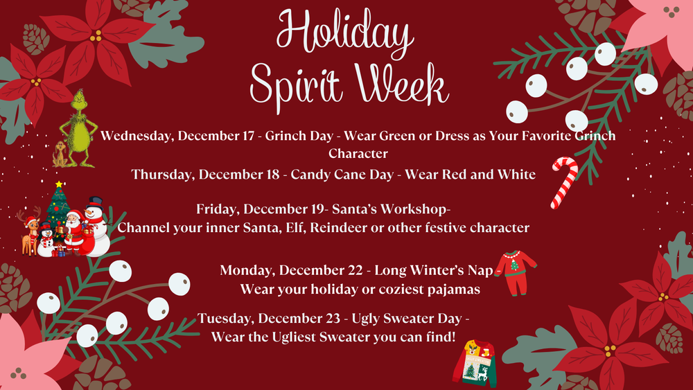 Holiday Spirit Week