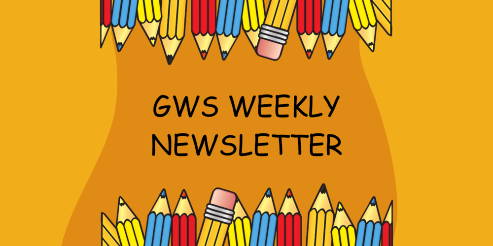 GWS Weekly Newsletter (August 28, 2026)