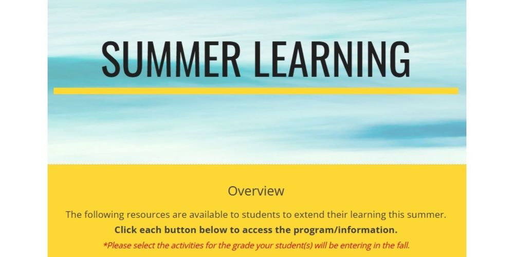 Summer Learning