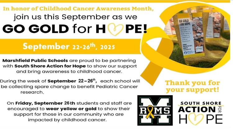 gold for hope flyer