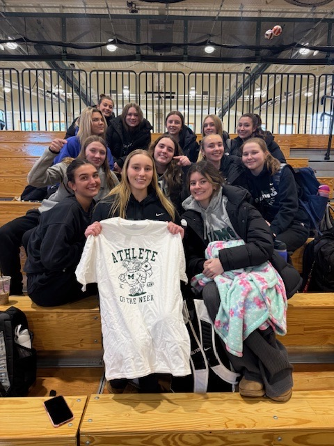 athlete of the week and teammates