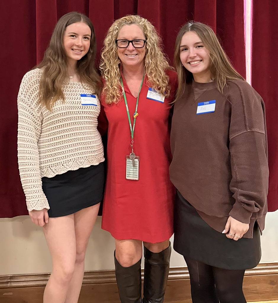 Two Marshfield High School students recognized at the annual Grossman Award Ceremony.