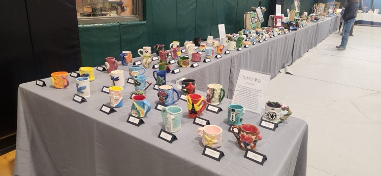 art display at the Art and Tech Ed Fair