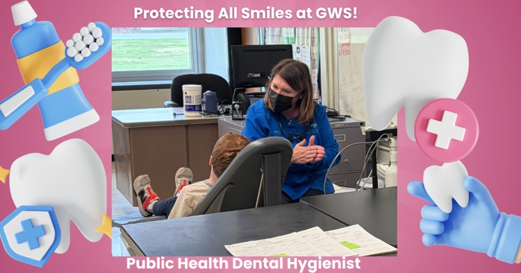 dentist seeing a student in dental chair