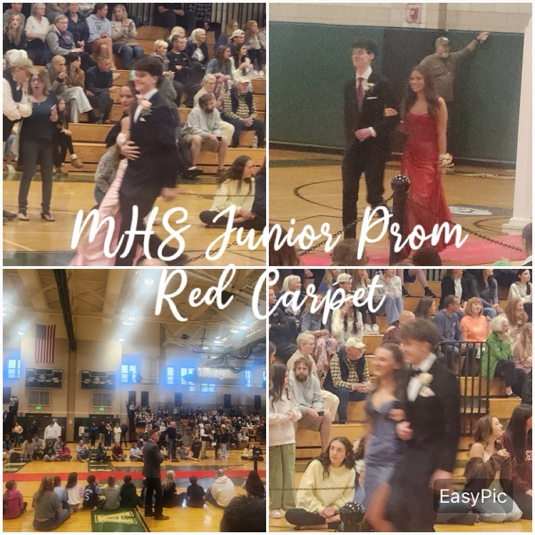 MHS junior prom red carpet