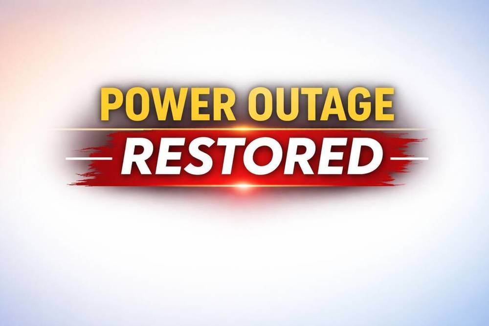 power outage restored
