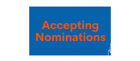 Accepting Nominations in orange le