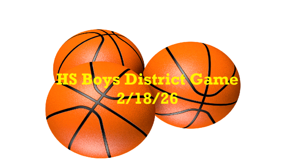 HS Boys District Game 2/18/26