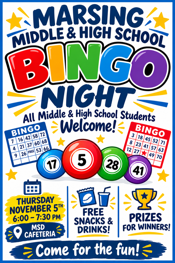 MMS/MHS Bingo Night