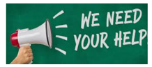 Megaphone and we need your help