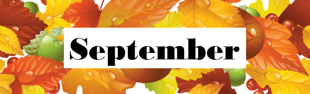 September fall leaves