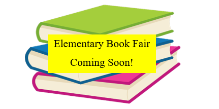 stack of books, Elementary  book fair