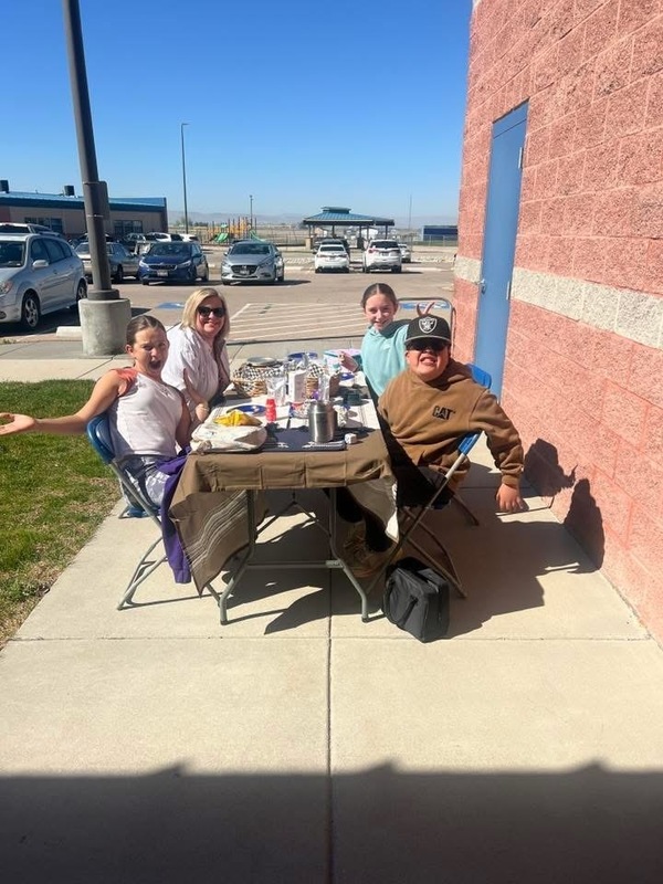 Lunch with Mrs.Ineck