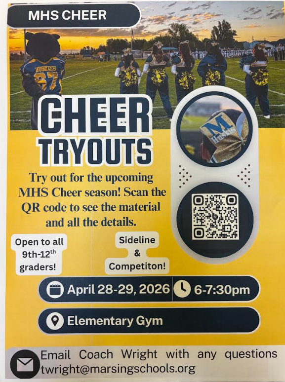 Cheer Tryouts Flyer