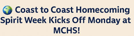 Coast to Coast Homecoming Spirit Week