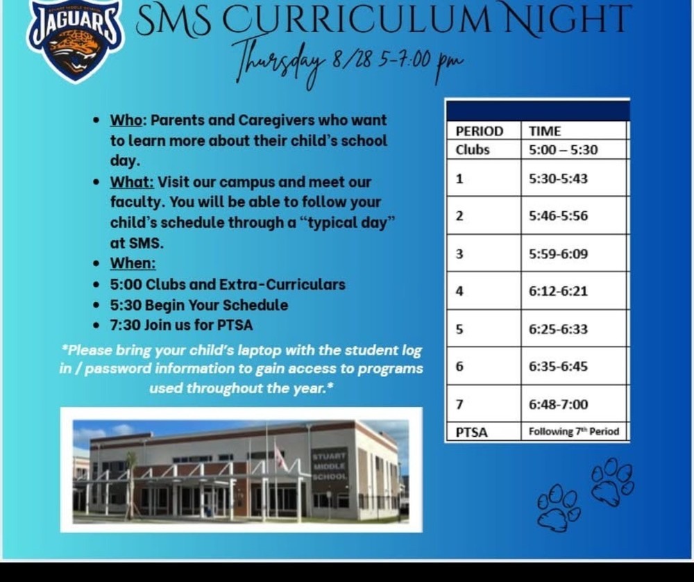 Curriculum Night