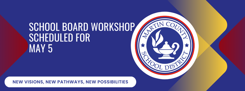 Board workshop scheduled for May 5