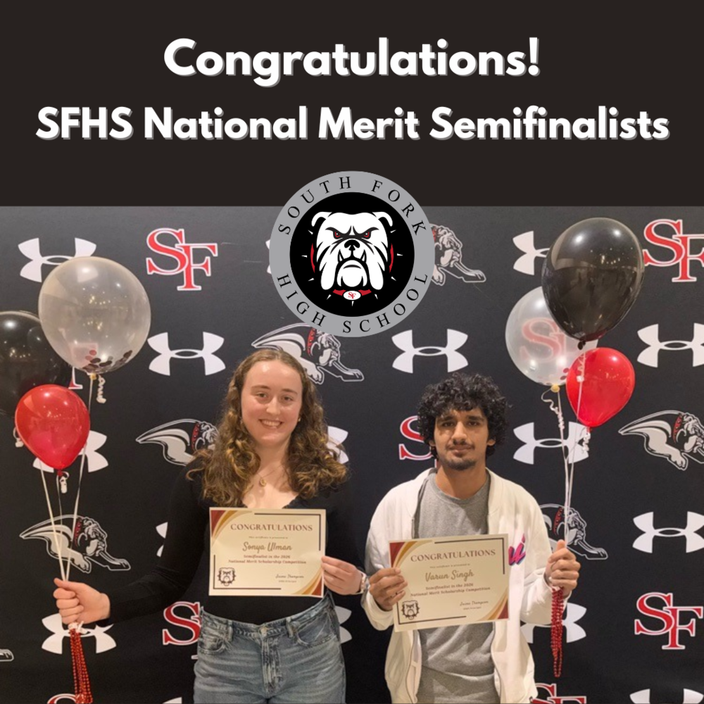 SFHS Seniors Named National Merit Scholarship Semifinalists