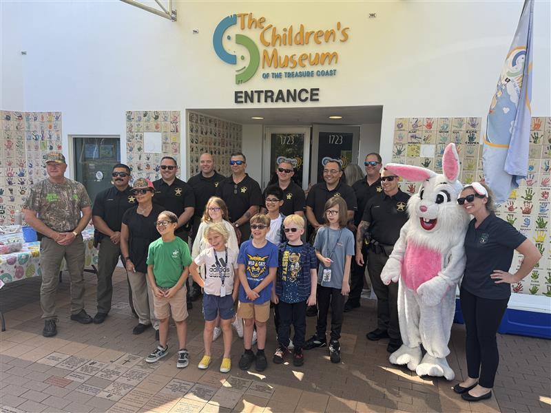 Easter Egg hunt at Children's Museum