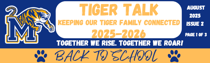 Tiger Talk Newsletter