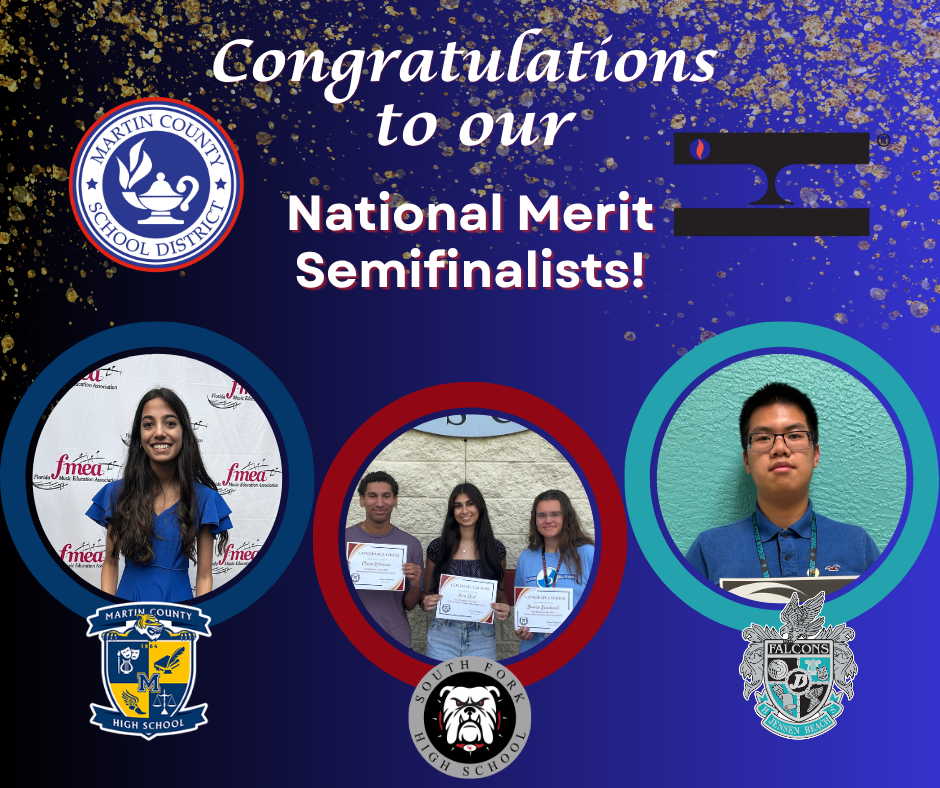 Pictures of the five semifinalists from the MCSD