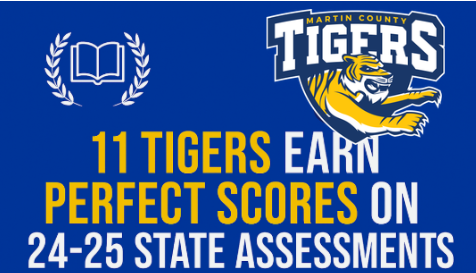 11 Tigers Earn Perfect Scores on 24-25 State Assessments