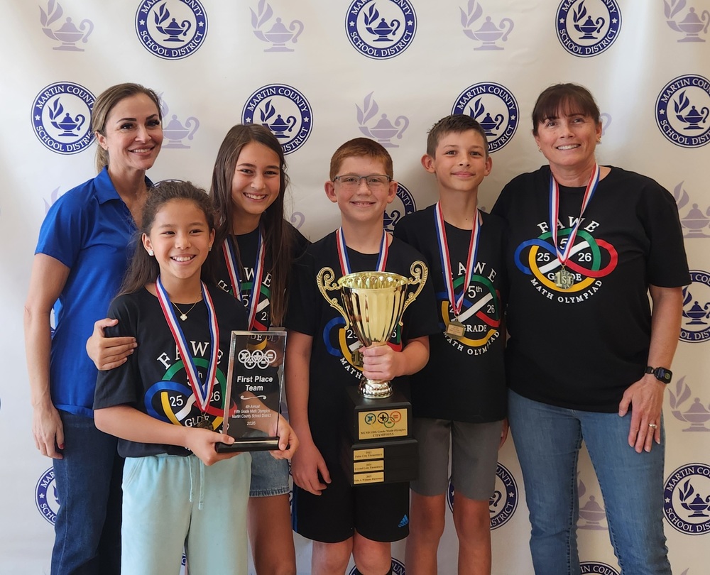 FAWE wins 5th Grade Math Olympics