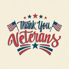 Thank you veterans