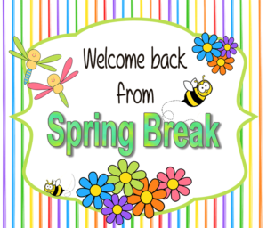 MCHS Welcome Students and Staff Back from Spring Break
