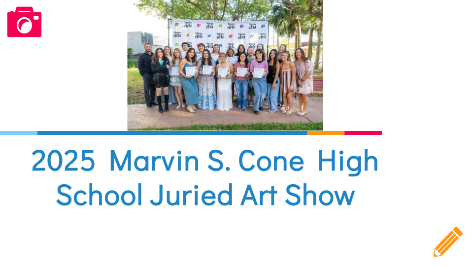 2025 MCHS Marvin S. Cone High School Juried Art Show