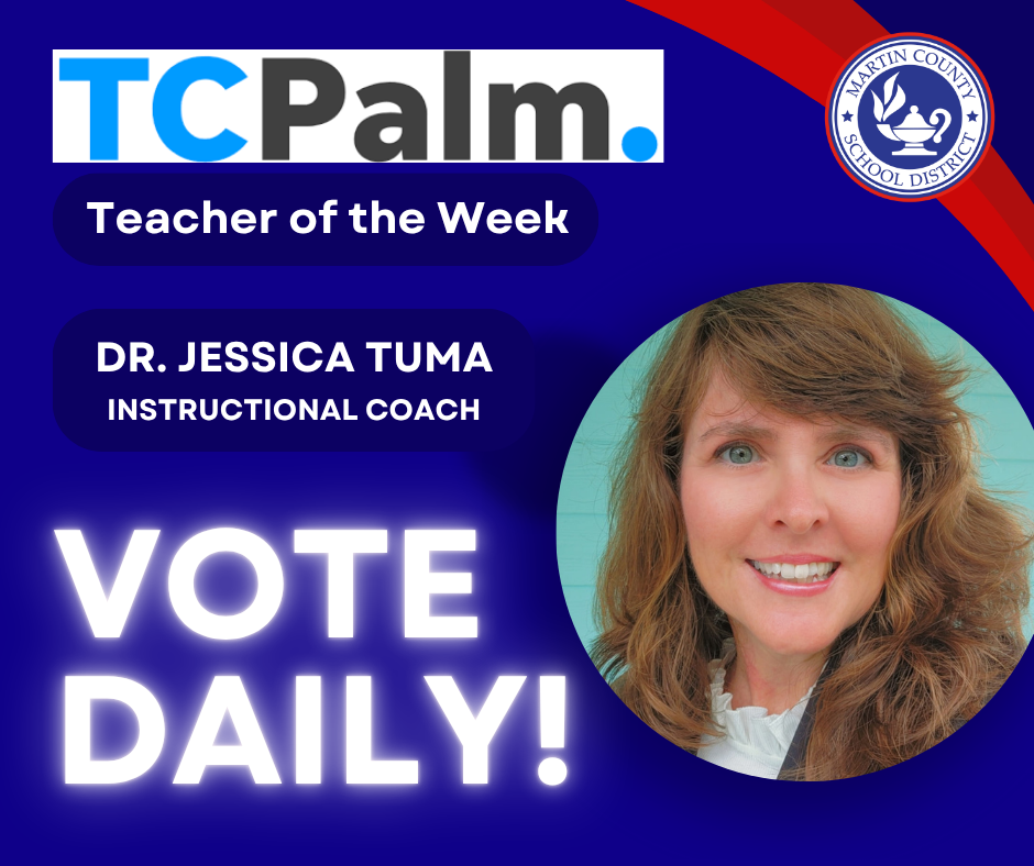 TCPalm's Teacher of the Week nominee for July 13-18: Dr. Jessica Tuma