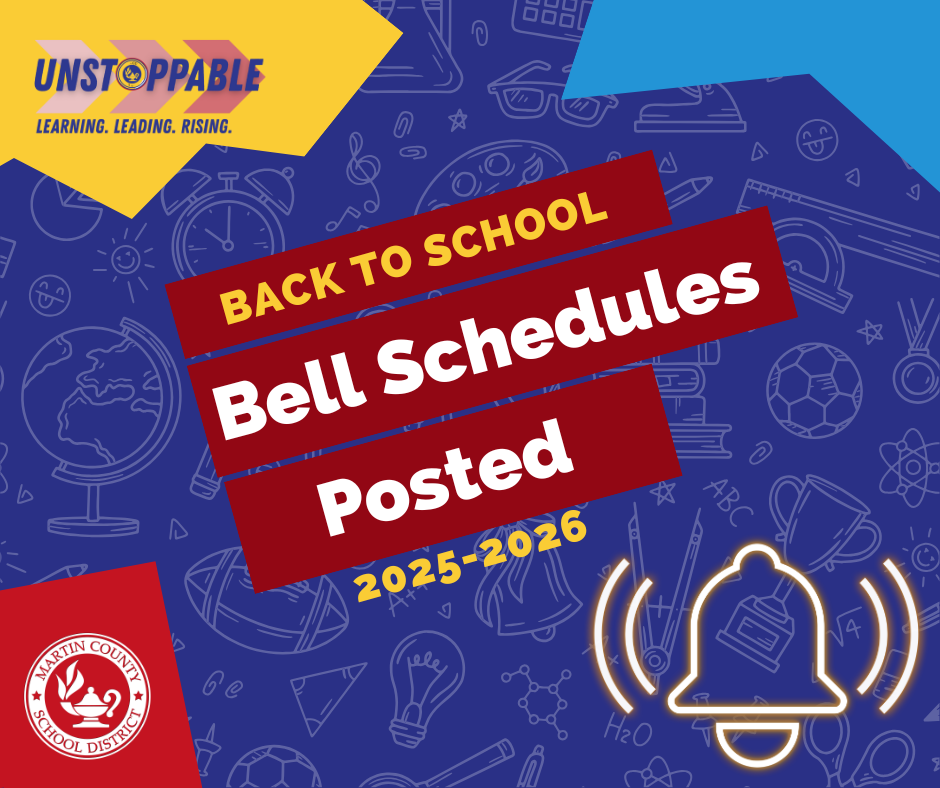 Bell schedules posted