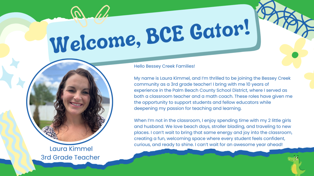 BCE Welcome New Gator