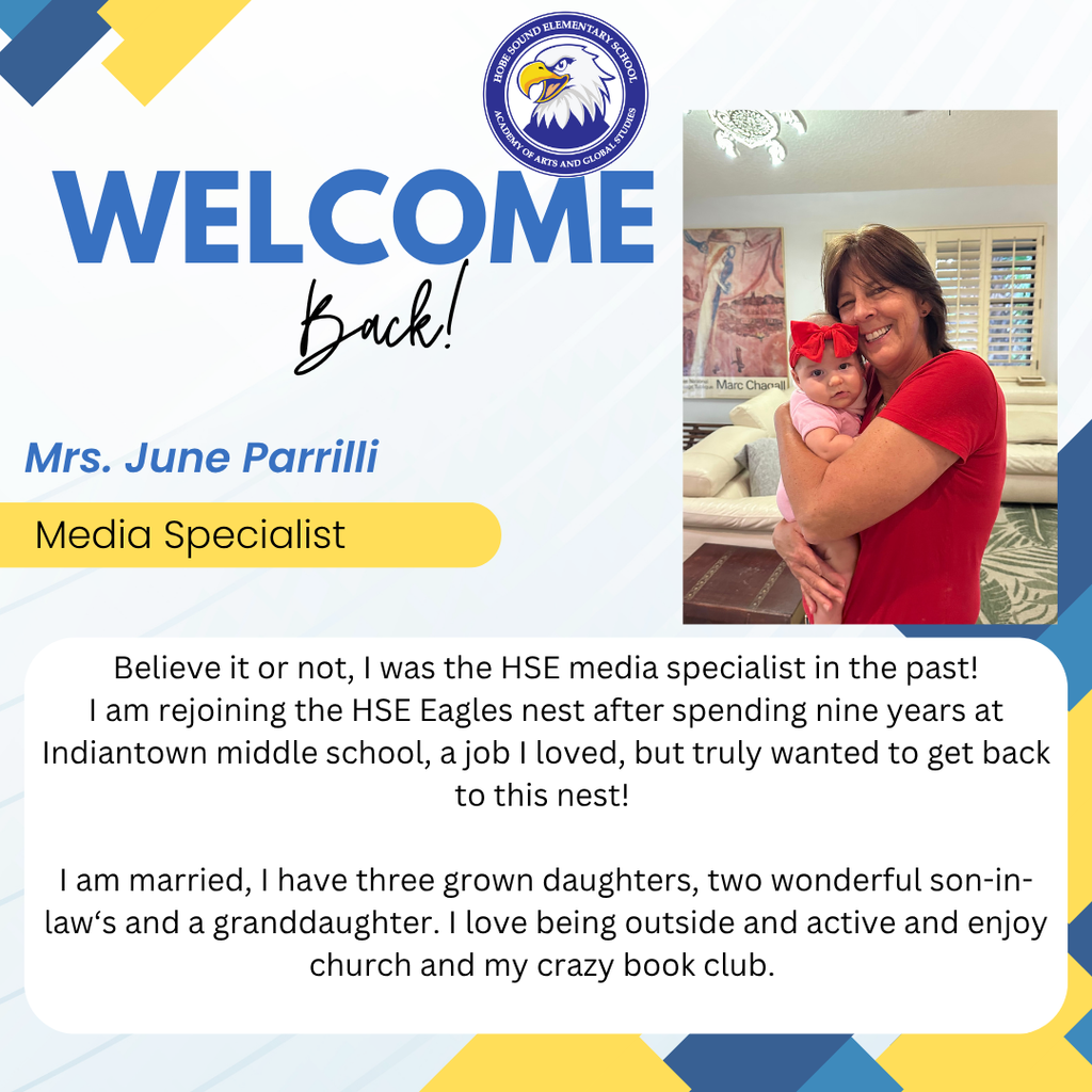 Welcome back, Mrs. Parrilli!