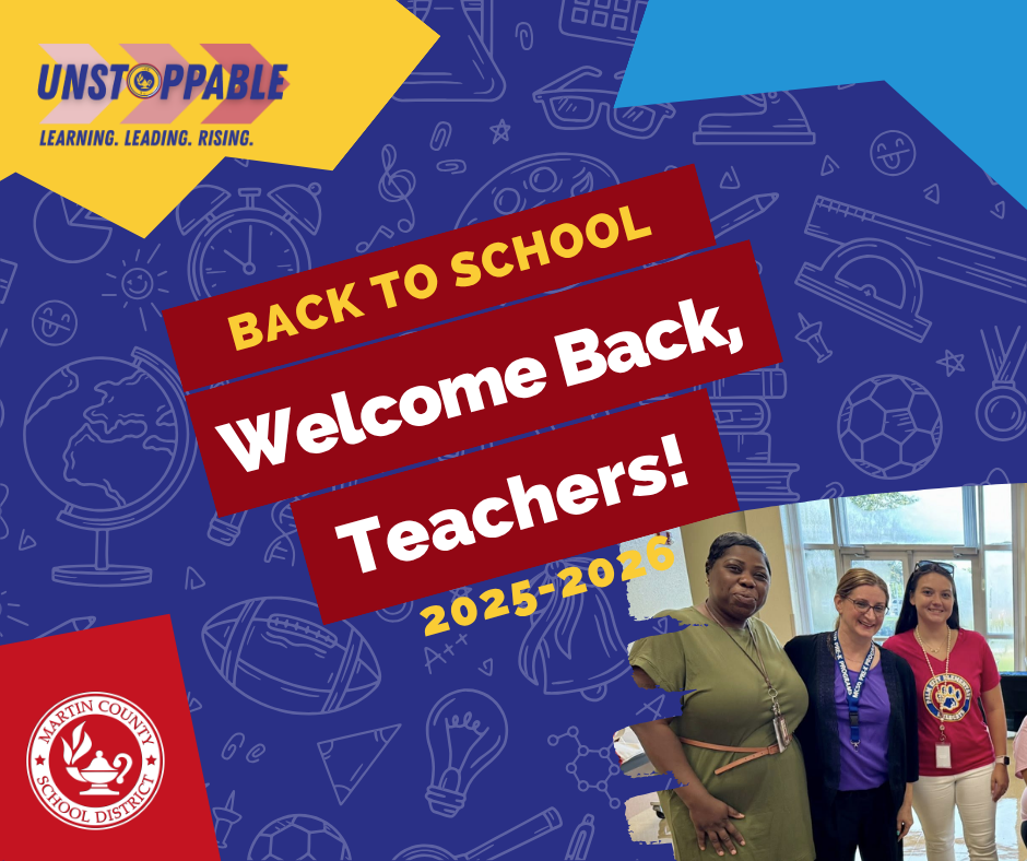 Welcome back, teachers
