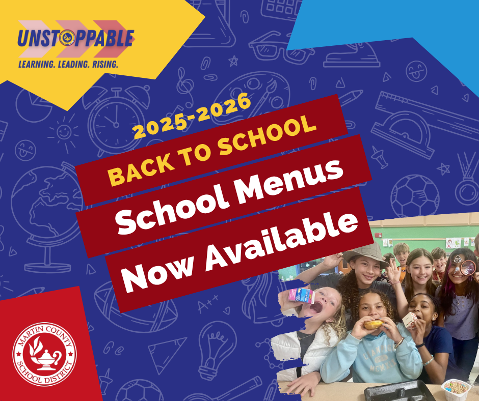 School Menus available