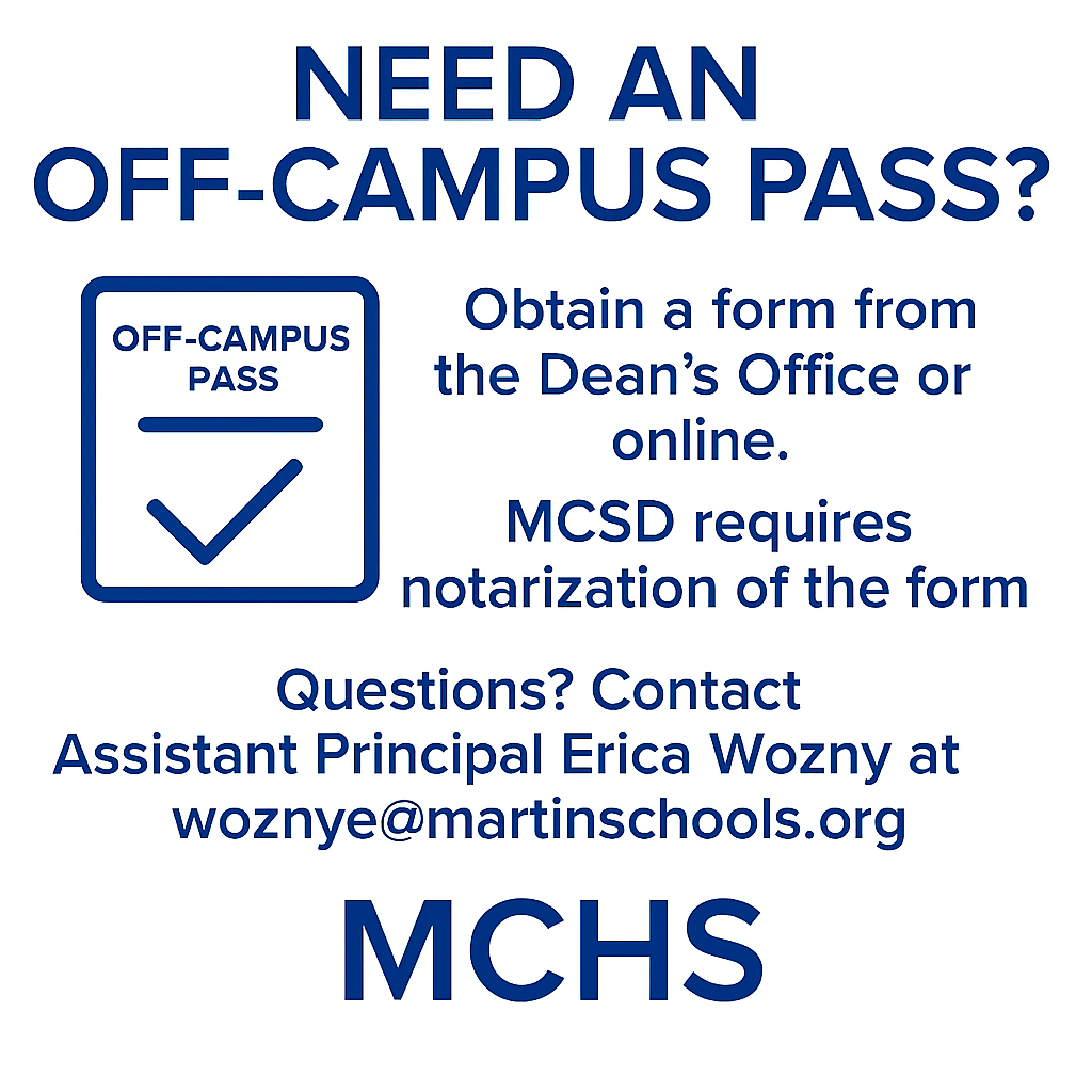MCHS Off-Campus Pass