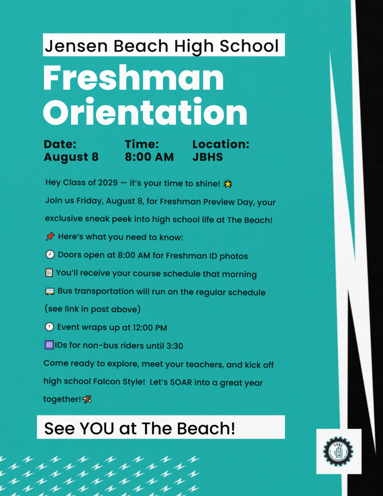 JBHS Class of 2029 Freshman Orientation