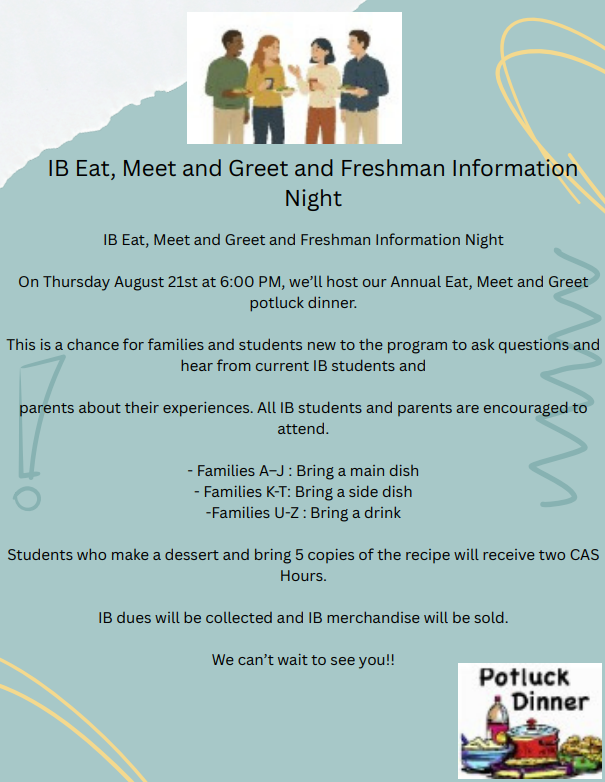 IB pot luck