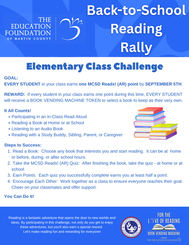 Reading Rally Challenge
