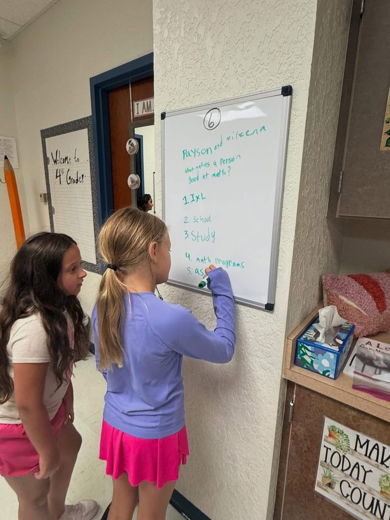 Photos from first week of school