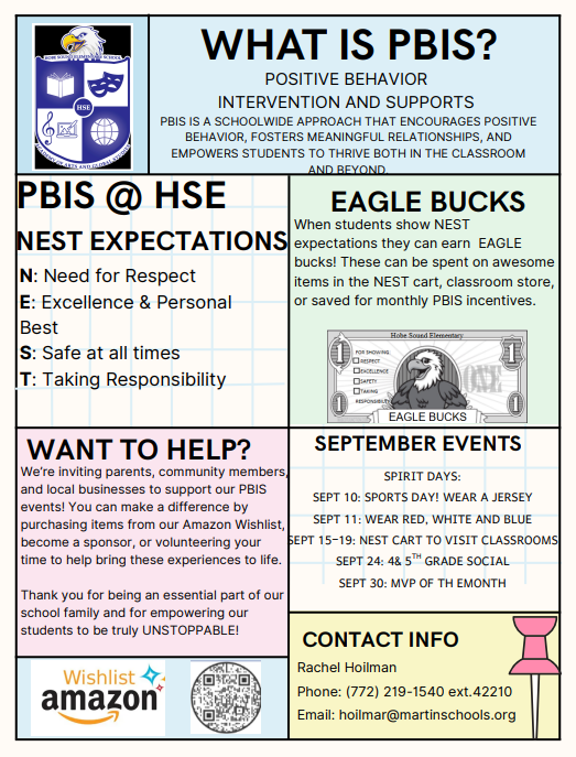 PBIS information flyer