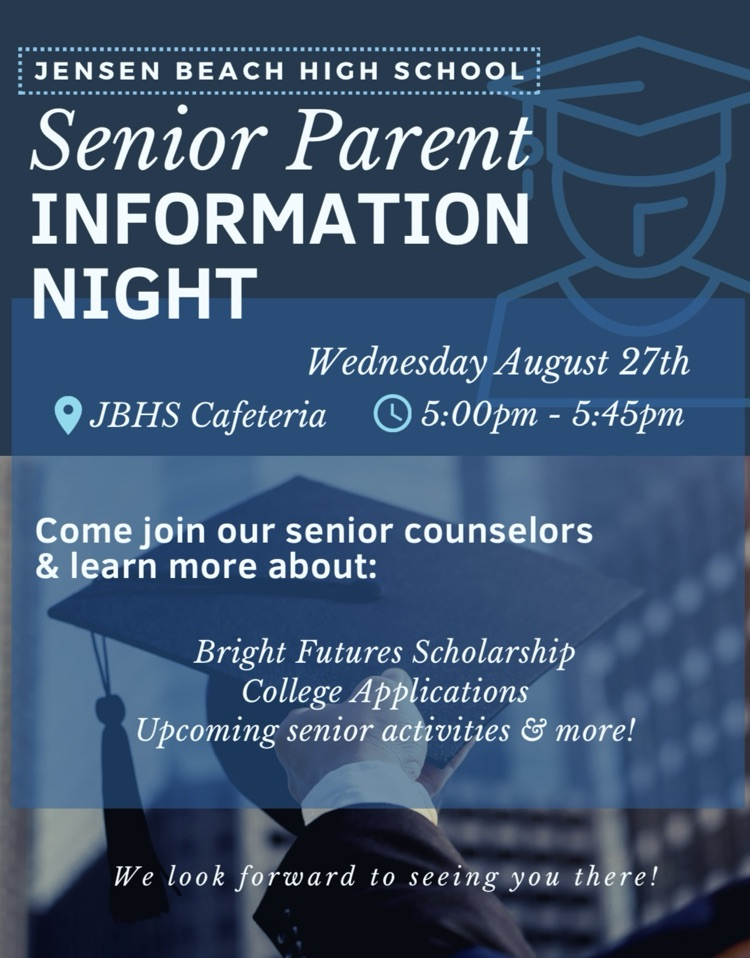 JBHS Senior Parent Information Night