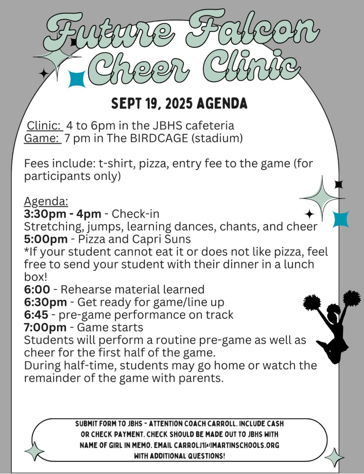 JBHS Cheer Clinic