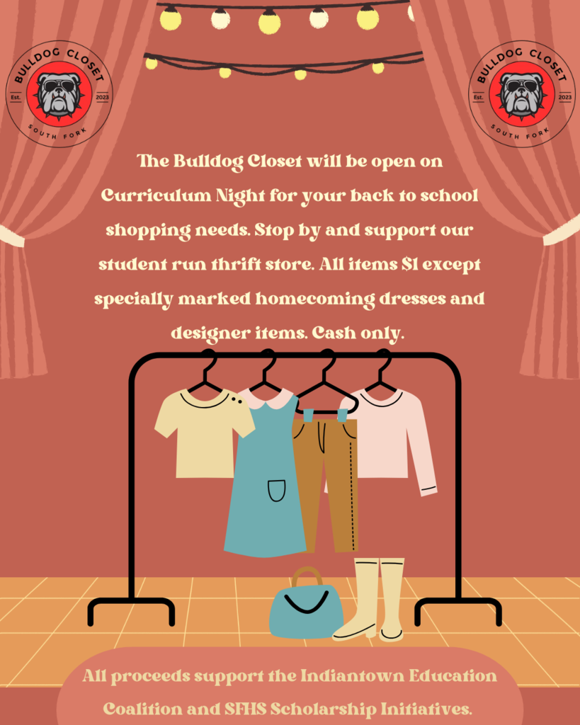 curriculum night bulldog closet