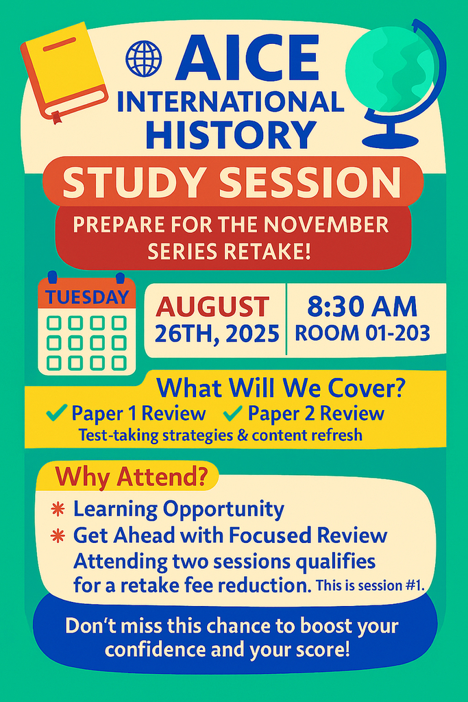 AICE International History Study Session