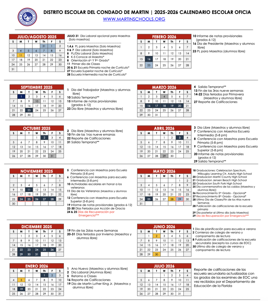25-26 school calendar