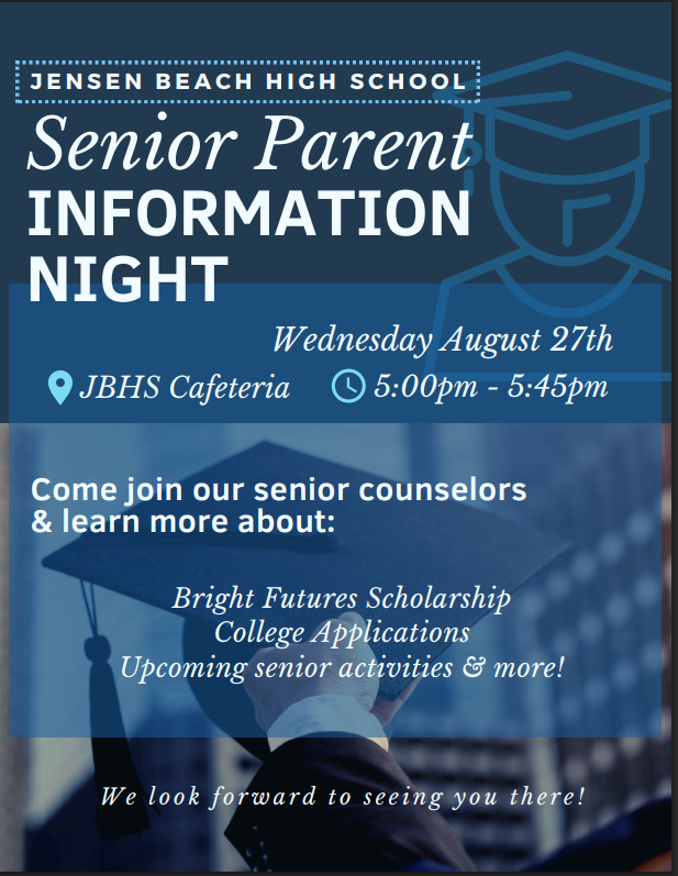 JBHS Senior Parent Night 2025
