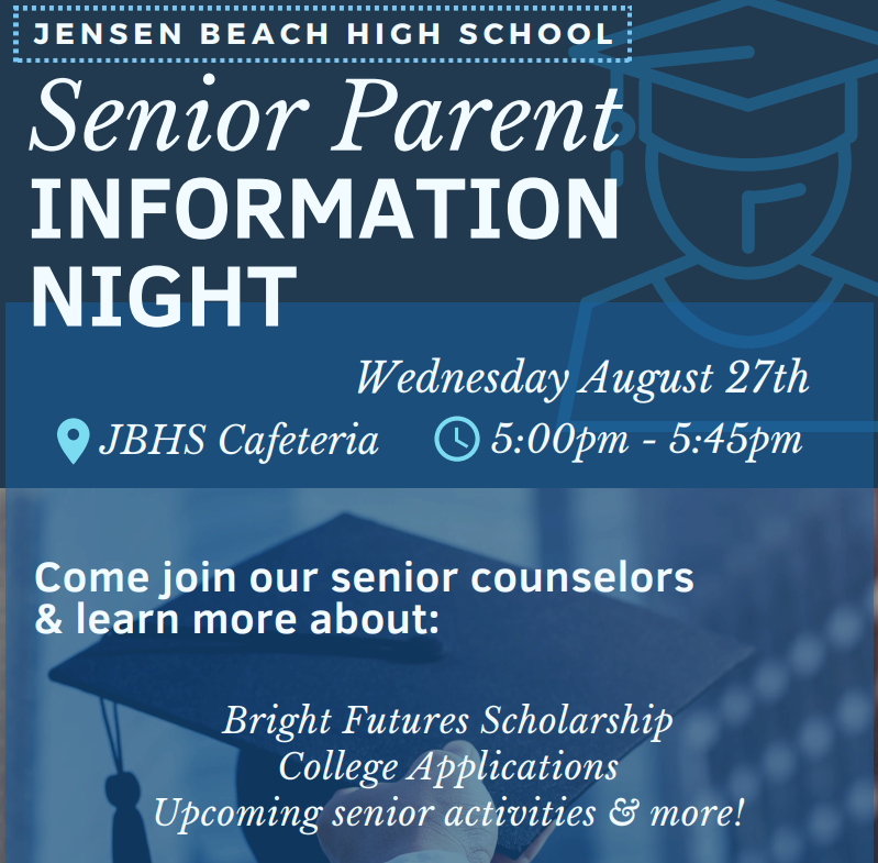 Senior Parent Info Night